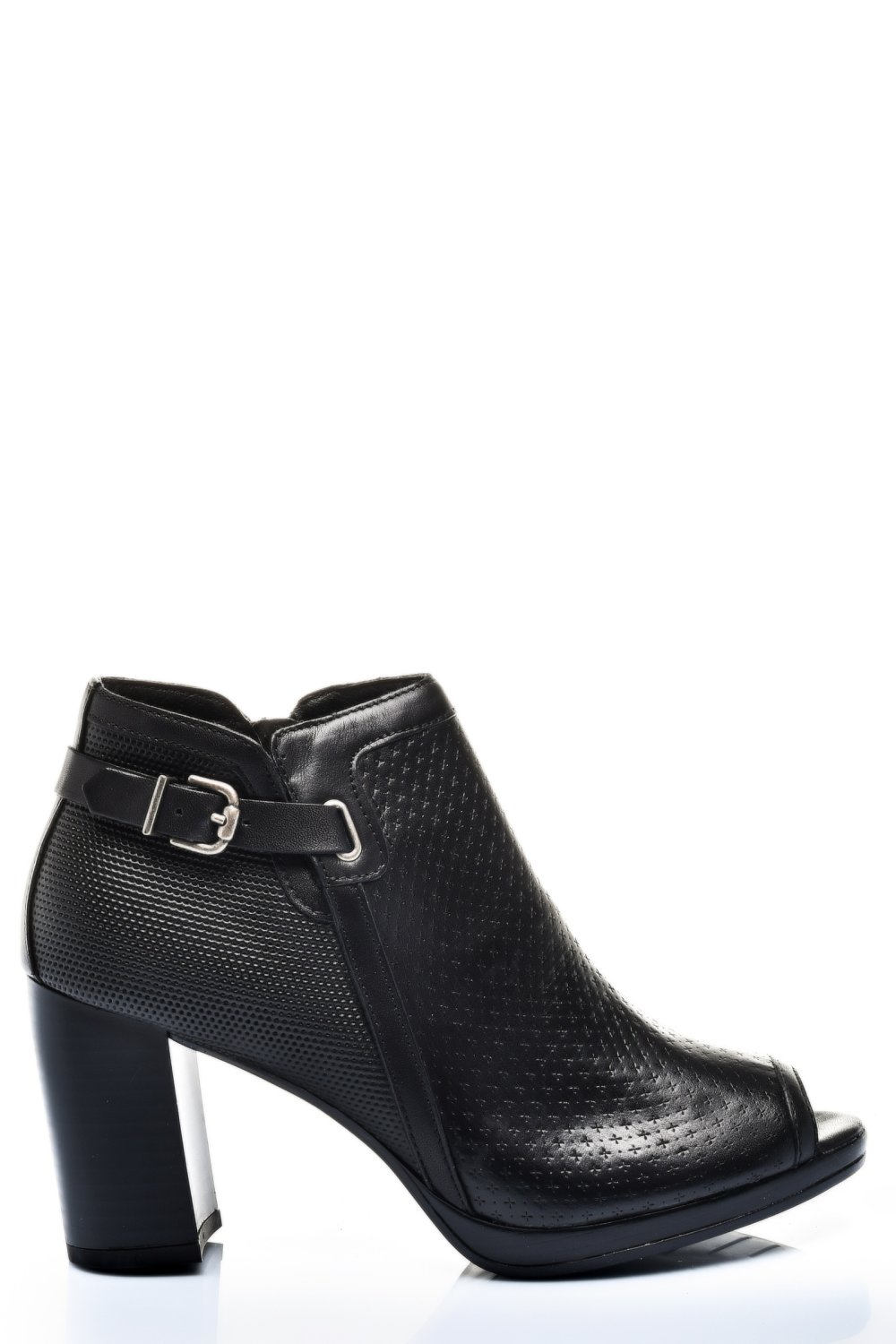 BOTINE DAMA PIELE NATURALA NEGRE 5S77262