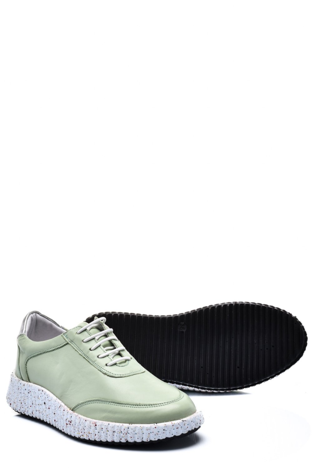 PANTOFI SPORT VERZI PIELE NATURALA 231688NP