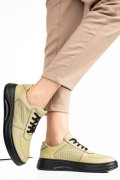 PANTOFI VERZI PIELE NATURALA APCKD330