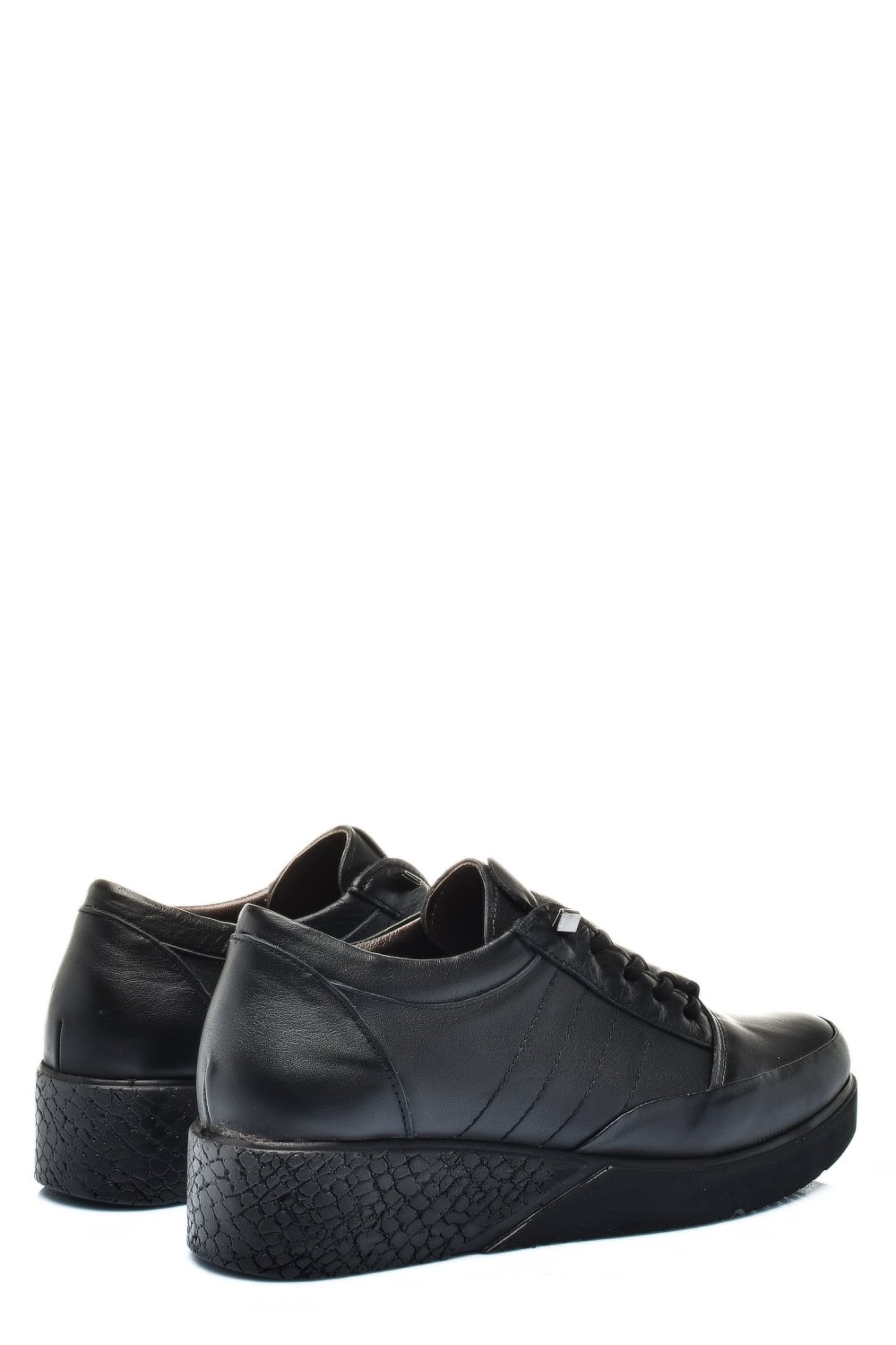 PANTOFI NEGRI PIELE NATURALA 2PC034AMG