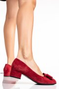 PANTOFI DAMA GUBAN WINE PIELE NATURALA INTOARSA 3S77484