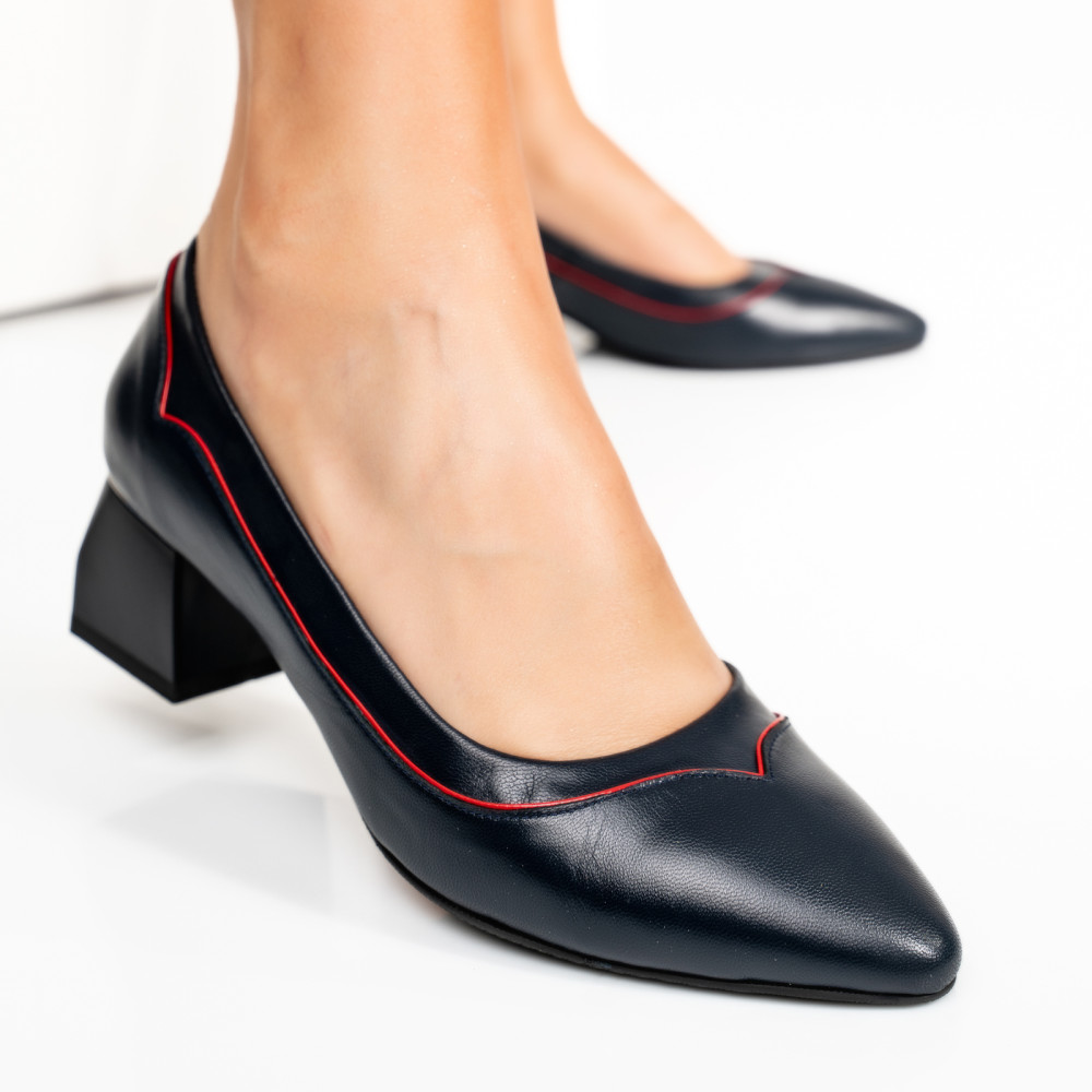 PANTOFI BLEUMARIN PIELE NATURALA 6S770