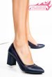Pantofi bleumarin piele naturala 1677am