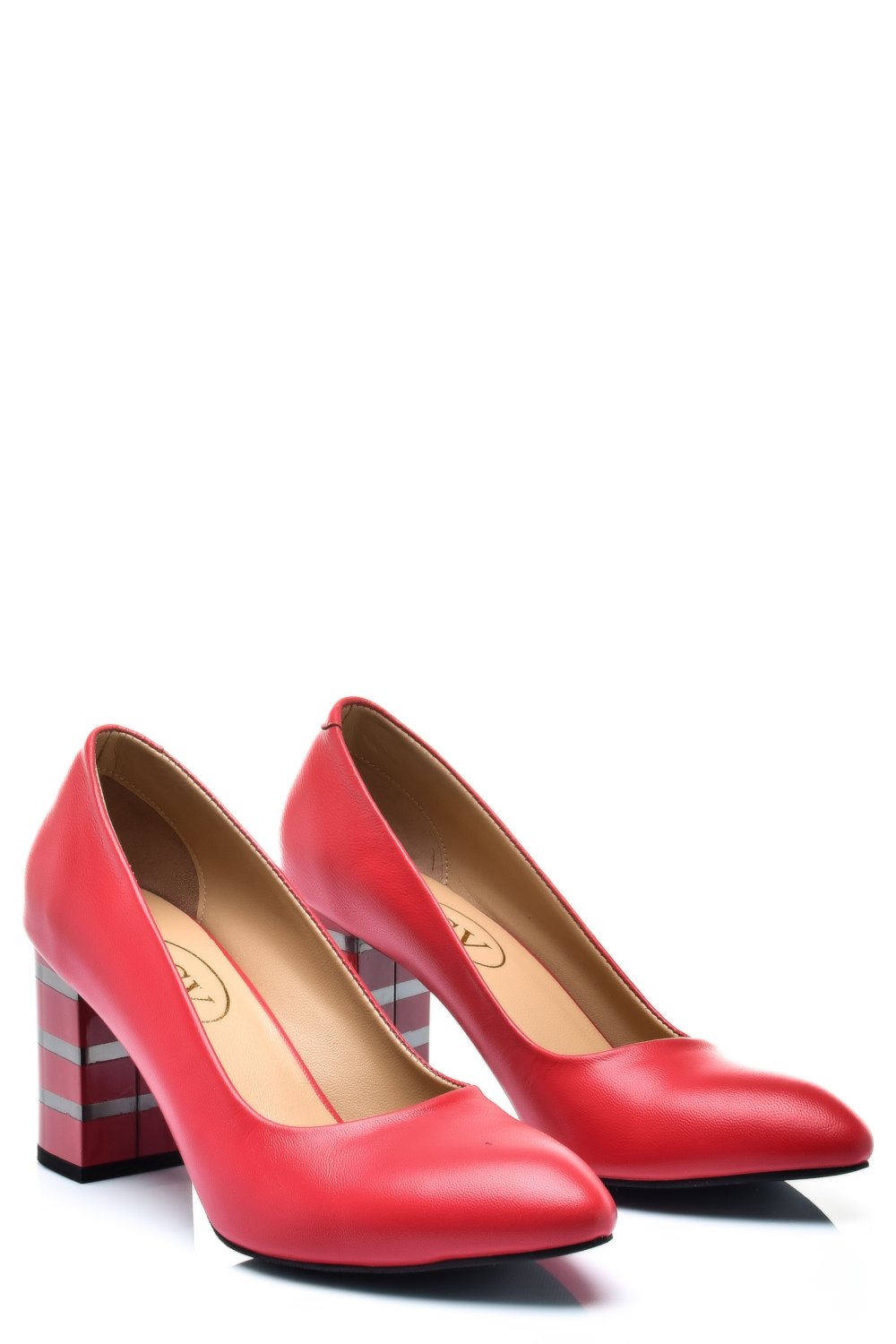 PANTOFI FUCHSIA PIELE NATURALA 5S7799-1