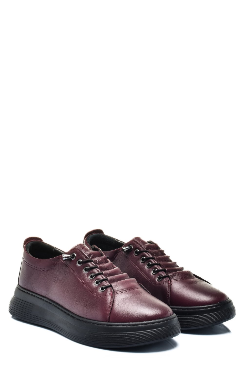 PANTOFI SPORT BORDO PIELE NATURALA 7S77202
