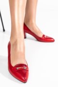 PANTOFI ROSII PIELE NATURALA 1S77624