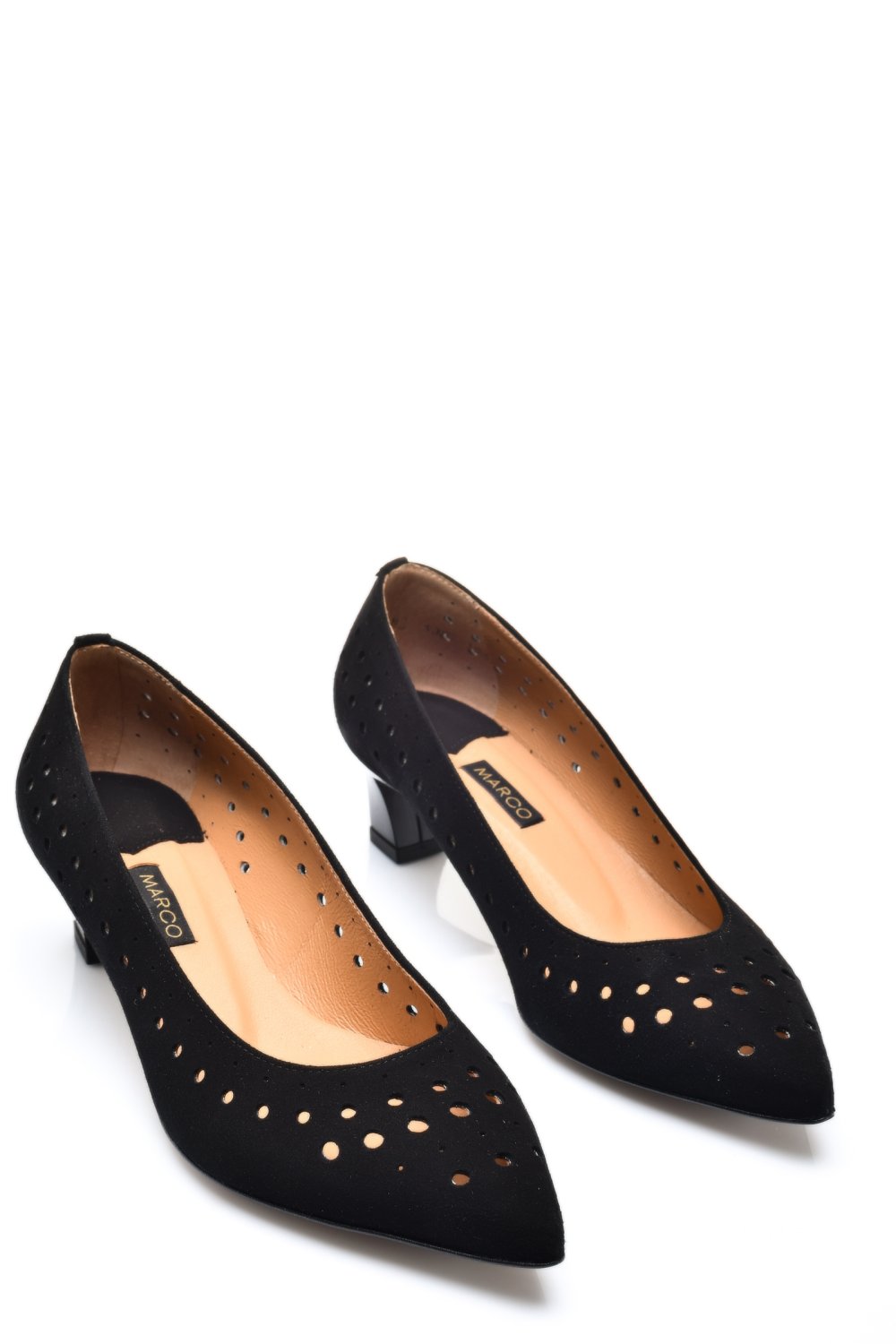 PANTOFI NEGRI PIELE NATURALA 1941P-041