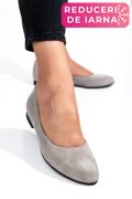 BALERINI GRI PIELE NATURALA INTOARSA 4S7750B