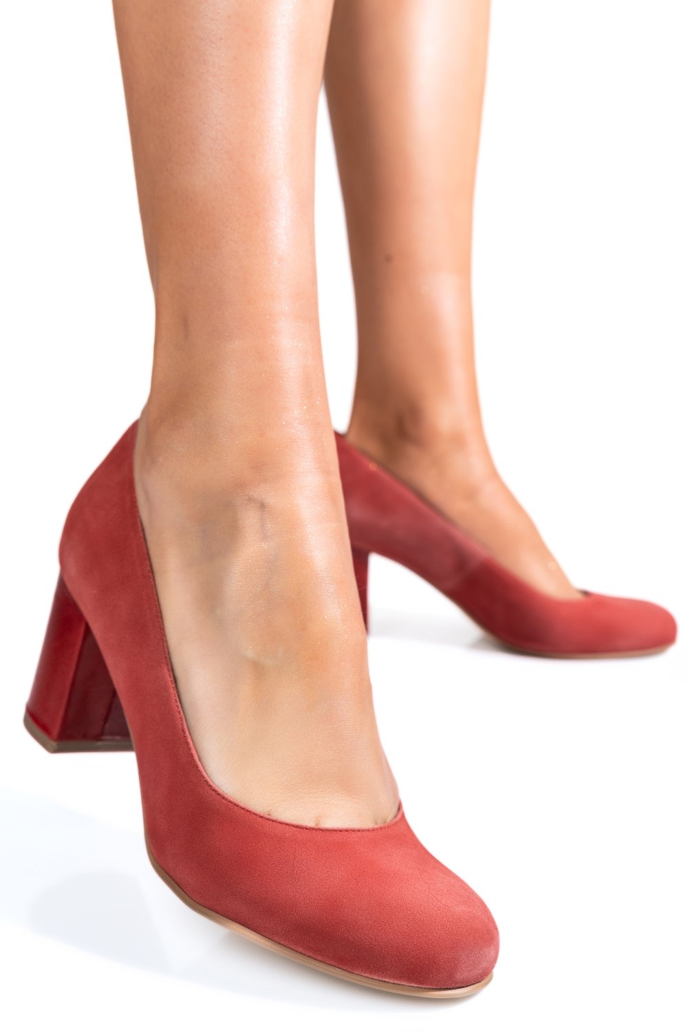 PANTOFI  DAMA GUBAN PIELE NATURALA INTOARSA ROZ 3S77483