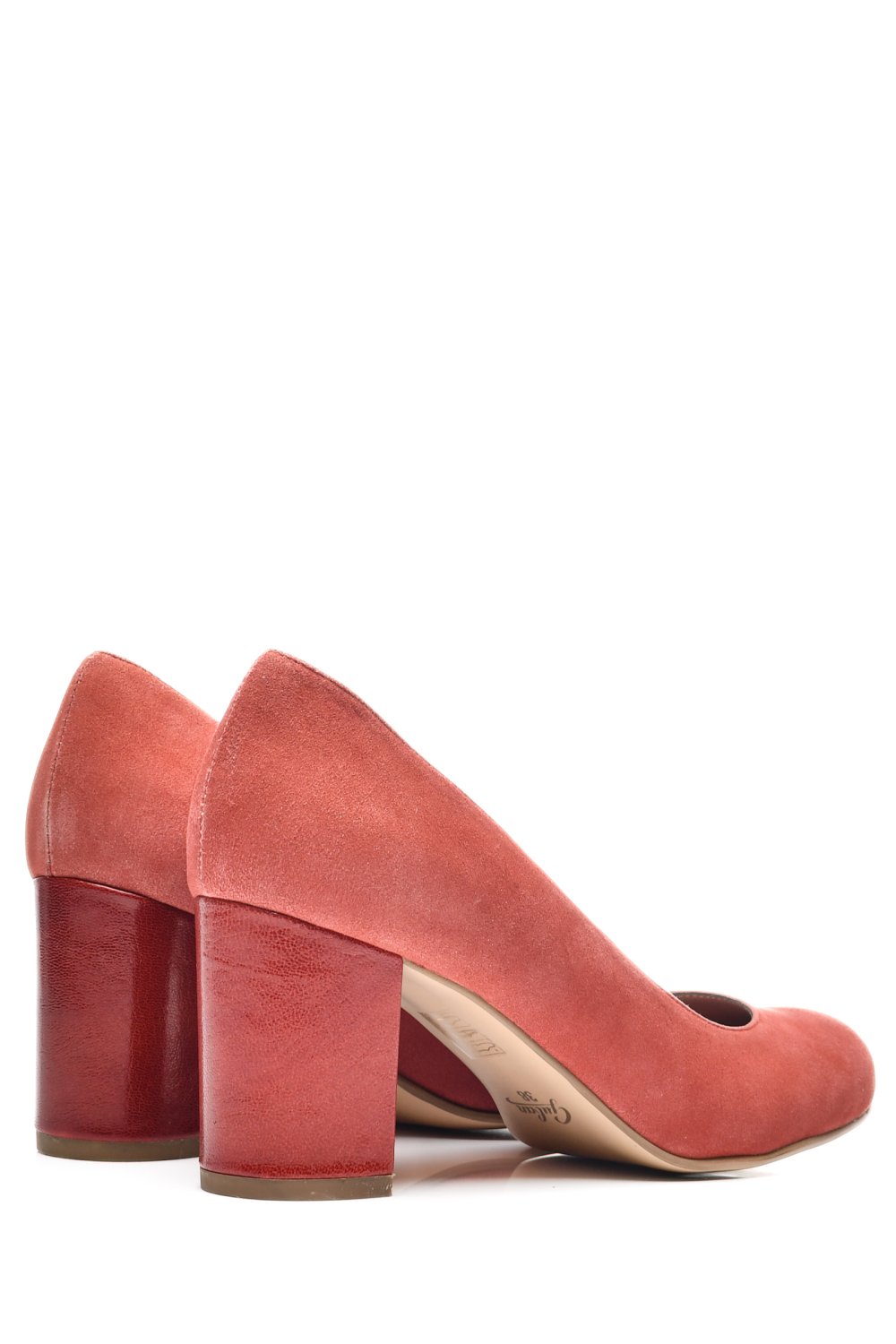 PANTOFI  DAMA GUBAN PIELE NATURALA INTOARSA ROZ 3S77483