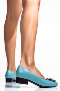 PANTOFI TURCOAZ PIELE NATURALA 2S77040BR
