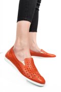 ESPADRILE PORTOCALII PIELE NATURALA 1PC15411