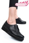 PANTOFI NEGRI PIELE NATURALA 6PC24