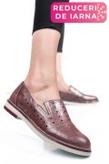 ESPADRILE ROZ SIDEF PIELE NATURALA 1PC14109