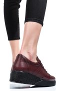 PANTOFI BORDO PIELE NATURALA 2PC034AMG