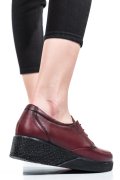PANTOFI BORDO PIELE NATURALA 6PC24
