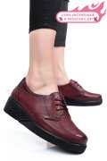 PANTOFI BORDO PIELE NATURALA 6PC24
