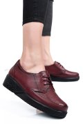 PANTOFI BORDO PIELE NATURALA 6PC24