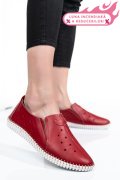 ESPADRILE ROSII PIELE NATURALA 1PC19150
