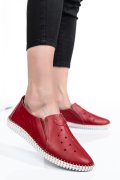 ESPADRILE ROSII PIELE NATURALA 1PC19150
