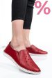 Espadrile rosii piele naturala 1pc19150