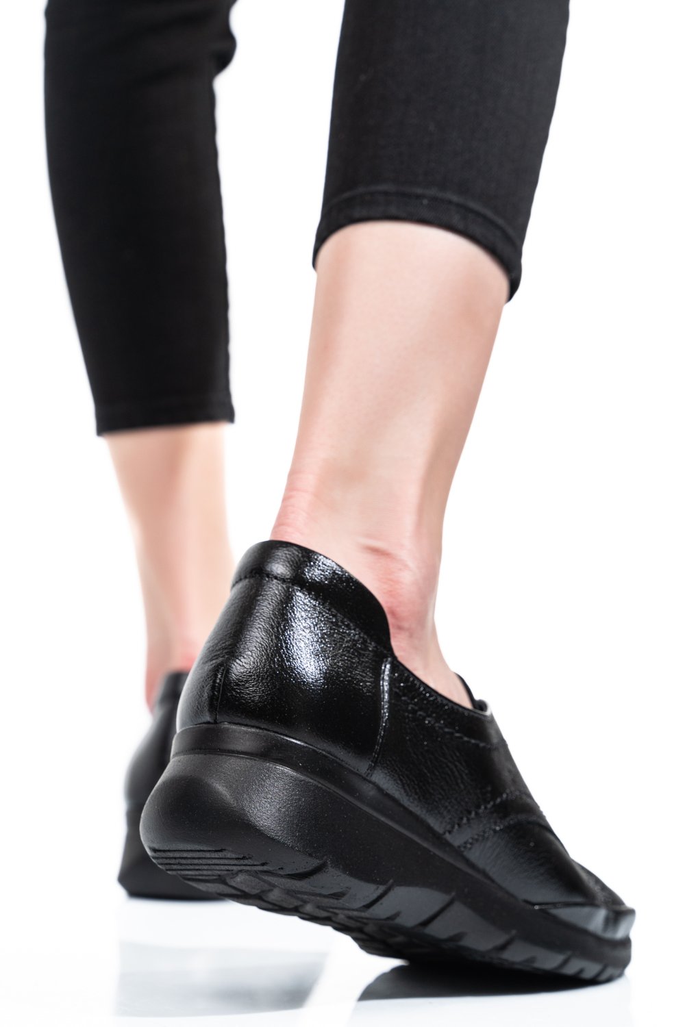 PANTOFI NEGRI PIELE NATURALA 4S7717