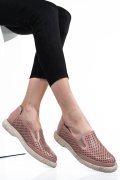 ESPADRILE ROZ PIELE NATURALA 4S7715