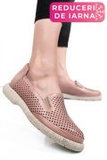 ESPADRILE ROZ PIELE NATURALA 4S7715