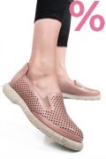 ESPADRILE ROZ PIELE NATURALA 4S7715