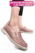 ESPADRILE ROZ PIELE NATURALA 4S7715