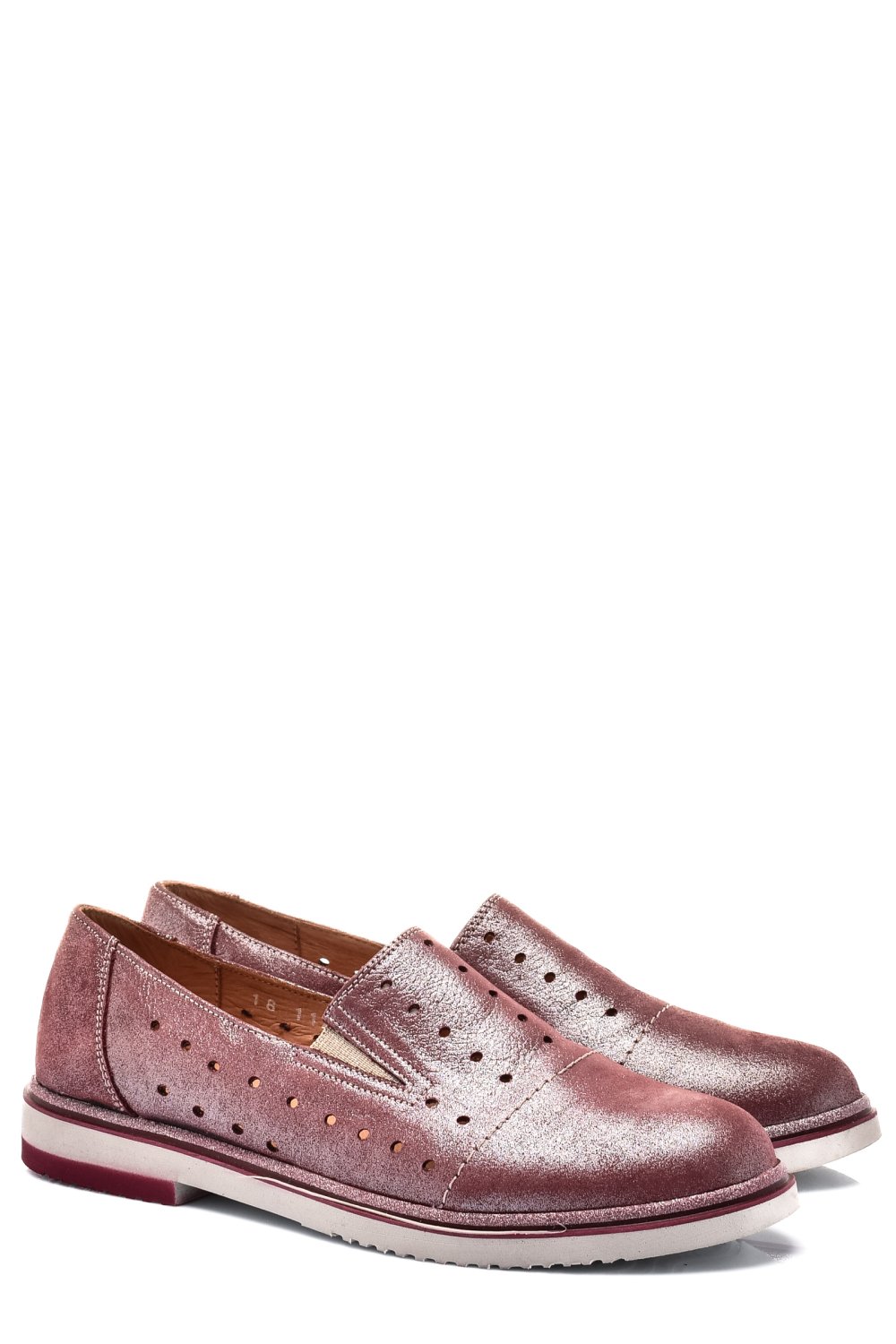 ESPADRILE ROZ SIDEF PIELE NATURALA 1PC14109