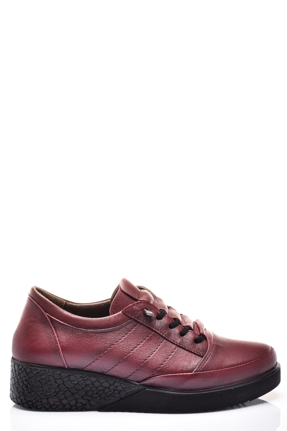 PANTOFI BORDO PIELE NATURALA 2PC034AMG