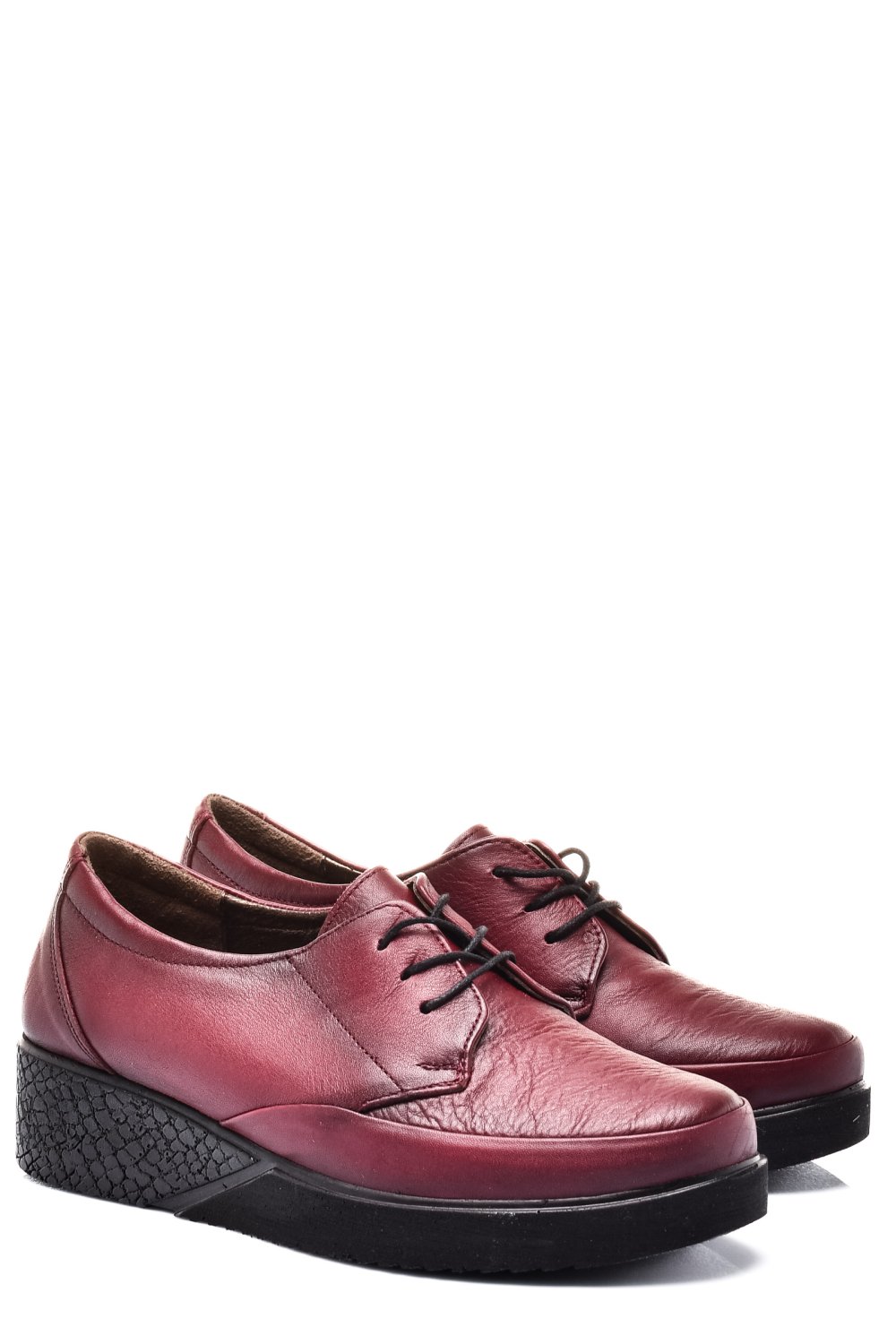 PANTOFI BORDO PIELE NATURALA 6PC24