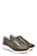 PANTOFI SPORT VERZI PIELE NATURALA 1PC7555