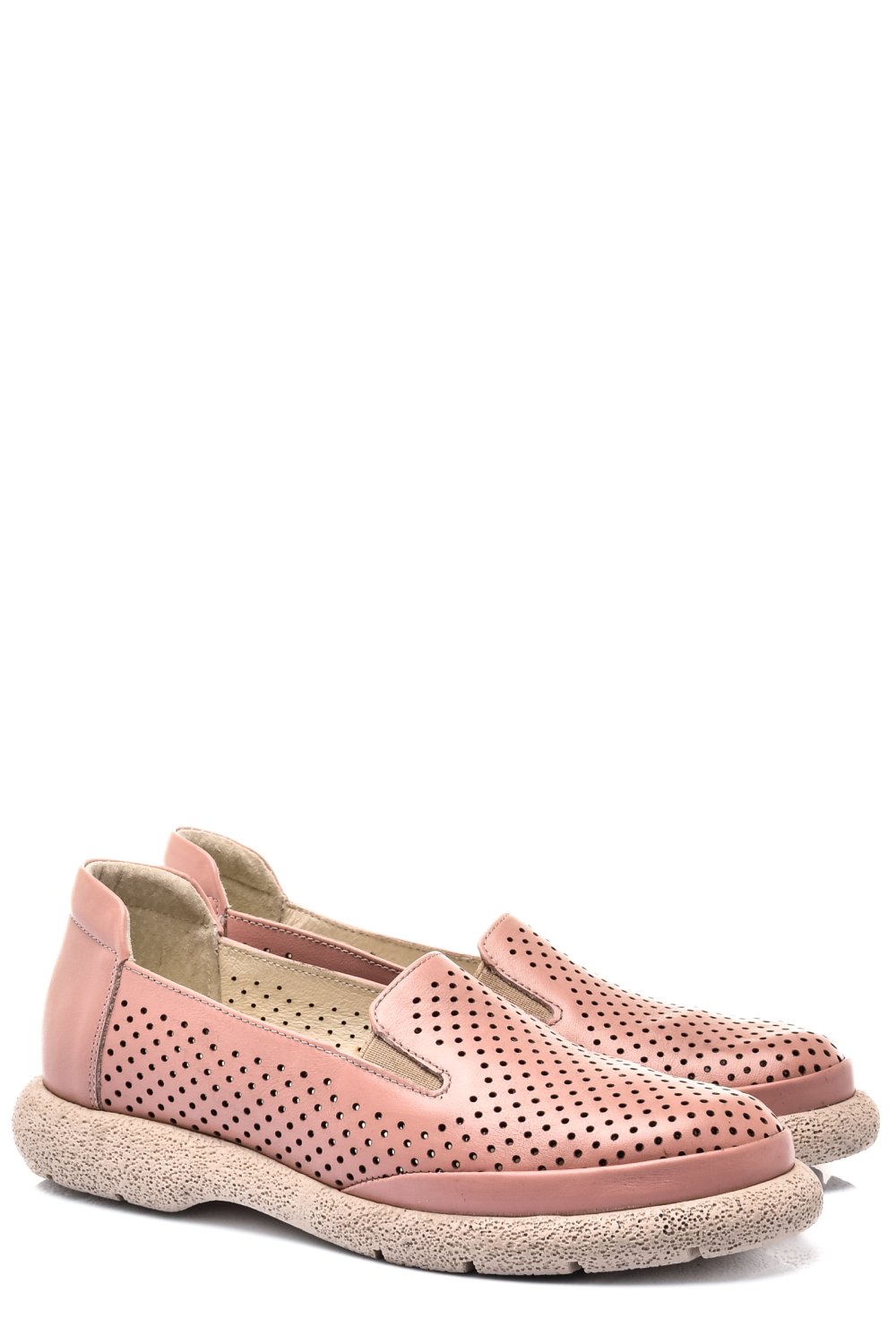 ESPADRILE ROZ PIELE NATURALA 4S7715