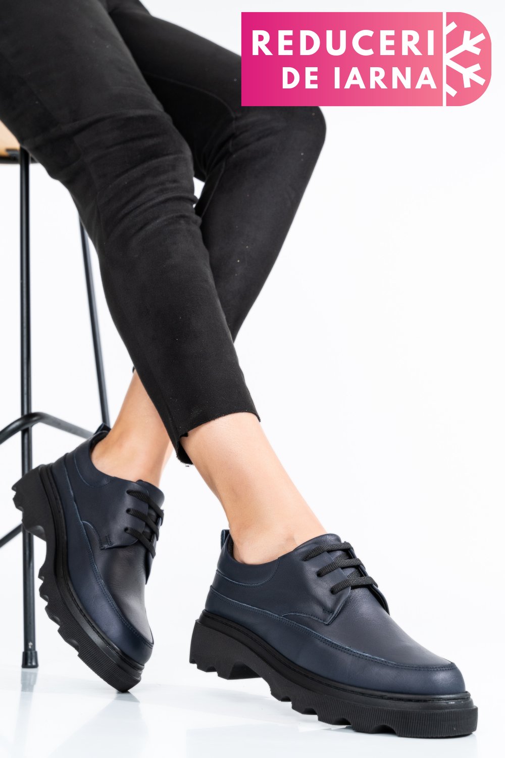 PANTOFI BLEUMARIN PIELE NATURALA 7S77156