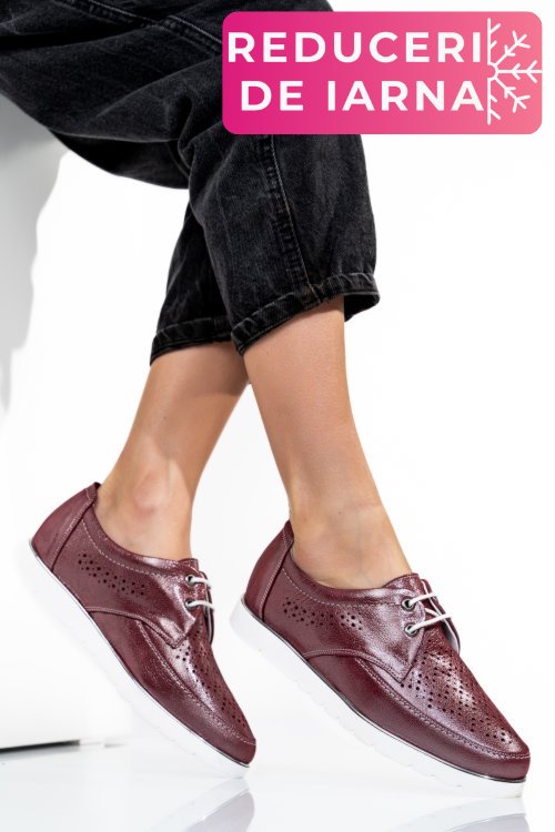 Pantofi visinii piele naturala 1pc17720