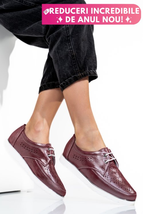 Pantofi visinii piele naturala 1pc17720