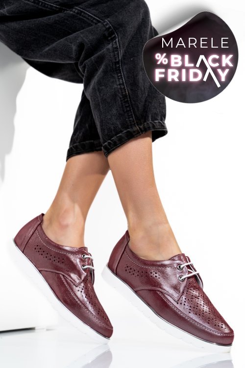 Pantofi visinii piele naturala 1pc17720