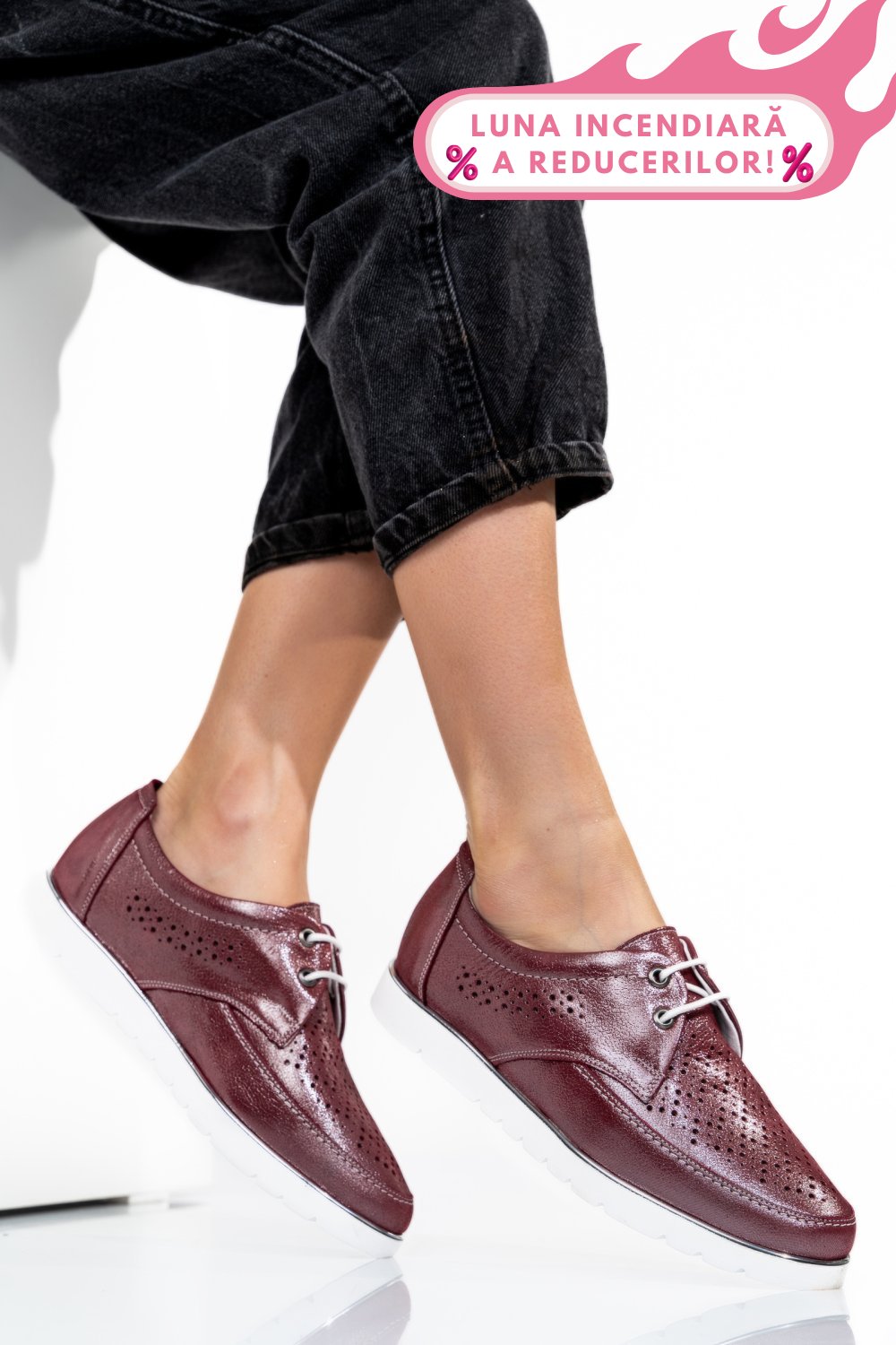 PANTOFI VISINII PIELE NATURALA 1PC17720