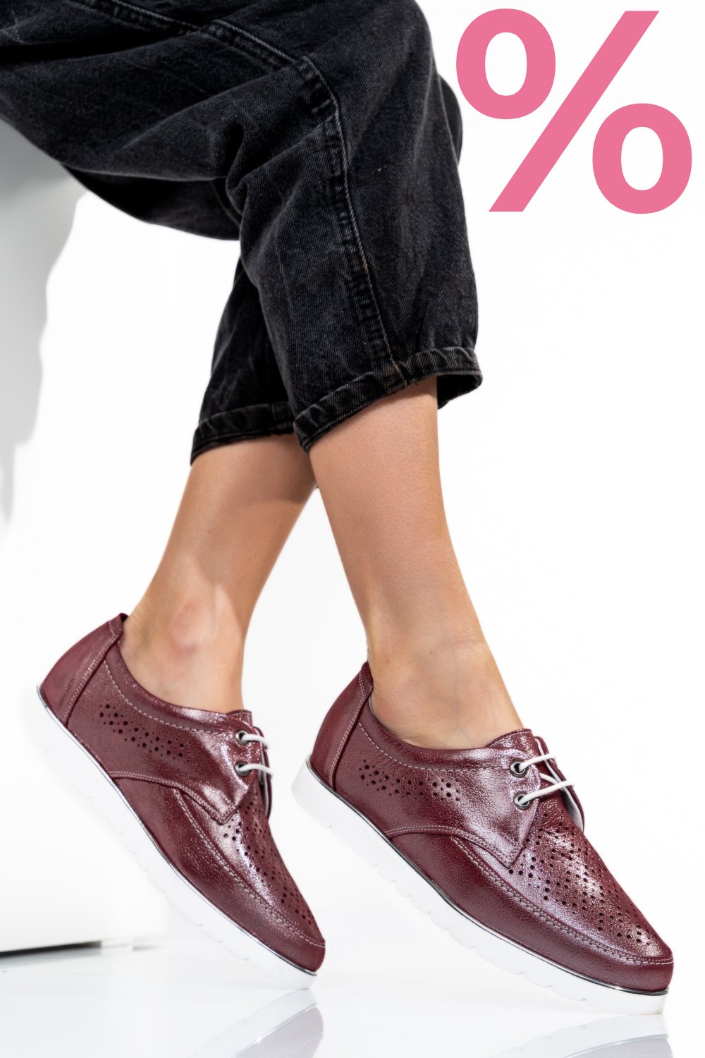 PANTOFI VISINII PIELE NATURALA 1PC17720