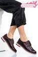 Pantofi visinii piele naturala 1pc12509