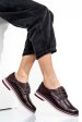 Pantofi visinii piele naturala 1pc12509