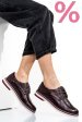 Pantofi visinii piele naturala 1pc12509