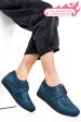 Pantofi sport all blue piele naturala 1pc12741