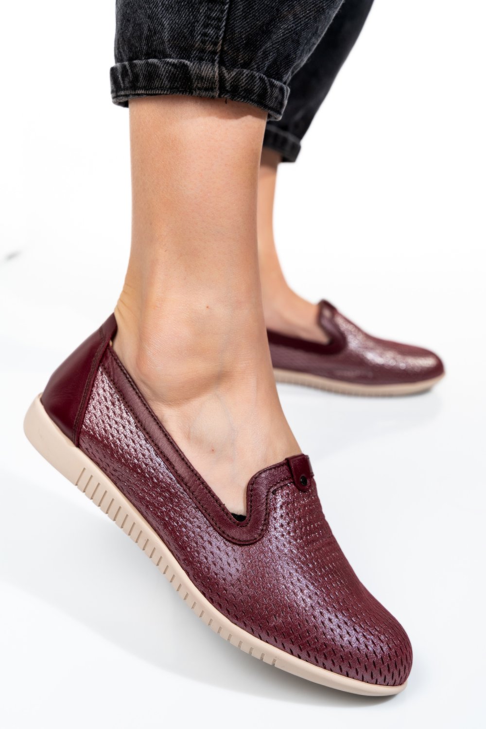 ESPADRILE VISINII PIELE NATURALA 1PC16411