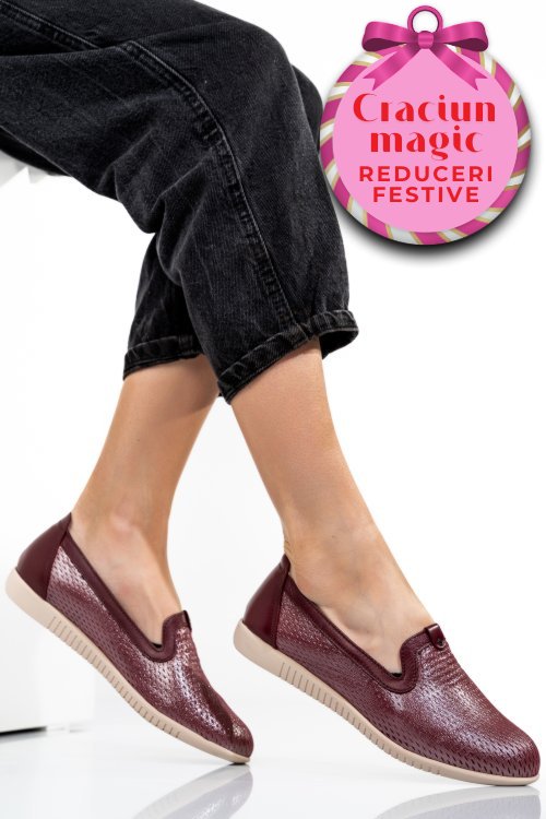 Espadrile visinii piele naturala 1pc16411