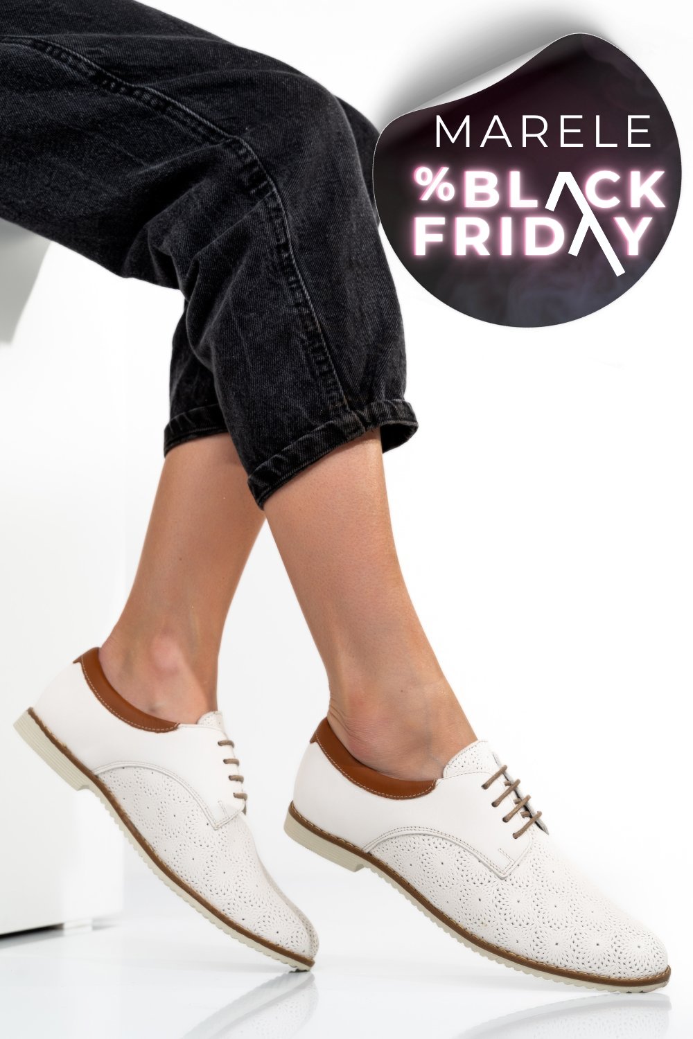 PANTOFI BEJ PIELE NATURALA 1PC12008