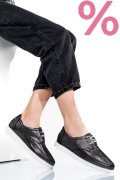 PANTOFI NEGRU SIDEF PIELE NATURALA 1PC17720