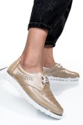 PANTOFI BEJ PIELE NATURALA 1PC17720